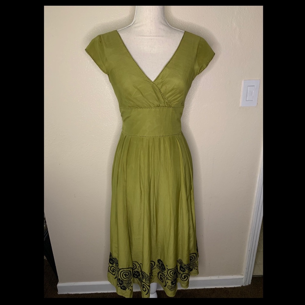 Jones New York Vintage 1950s Style Dress